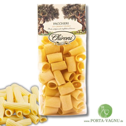 Paccheri – Kurze „Hohlnudeln“ - Pasta von Chironi