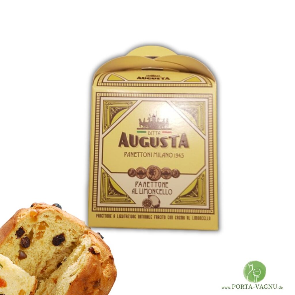 Mini-Panettone mit Limoncello-Crème-Fuellung