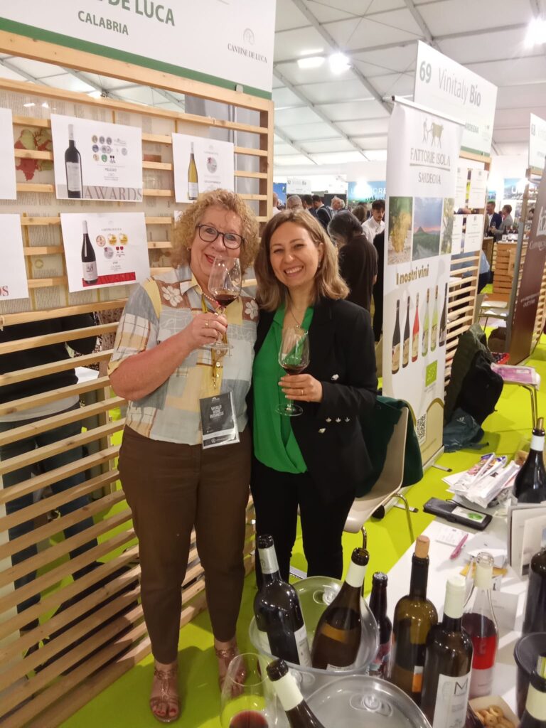 Bei der Verkostung auf der VinItaly