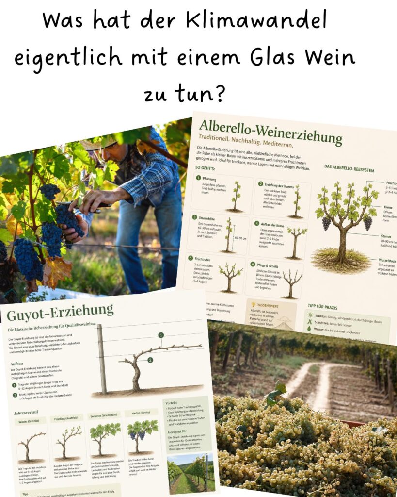 Was hat der Klimawandel eigentlich mit einem Glas Wein zu tun